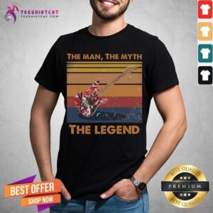 Perfect Guitar The Man The Myth The Legend Vintage Shirt