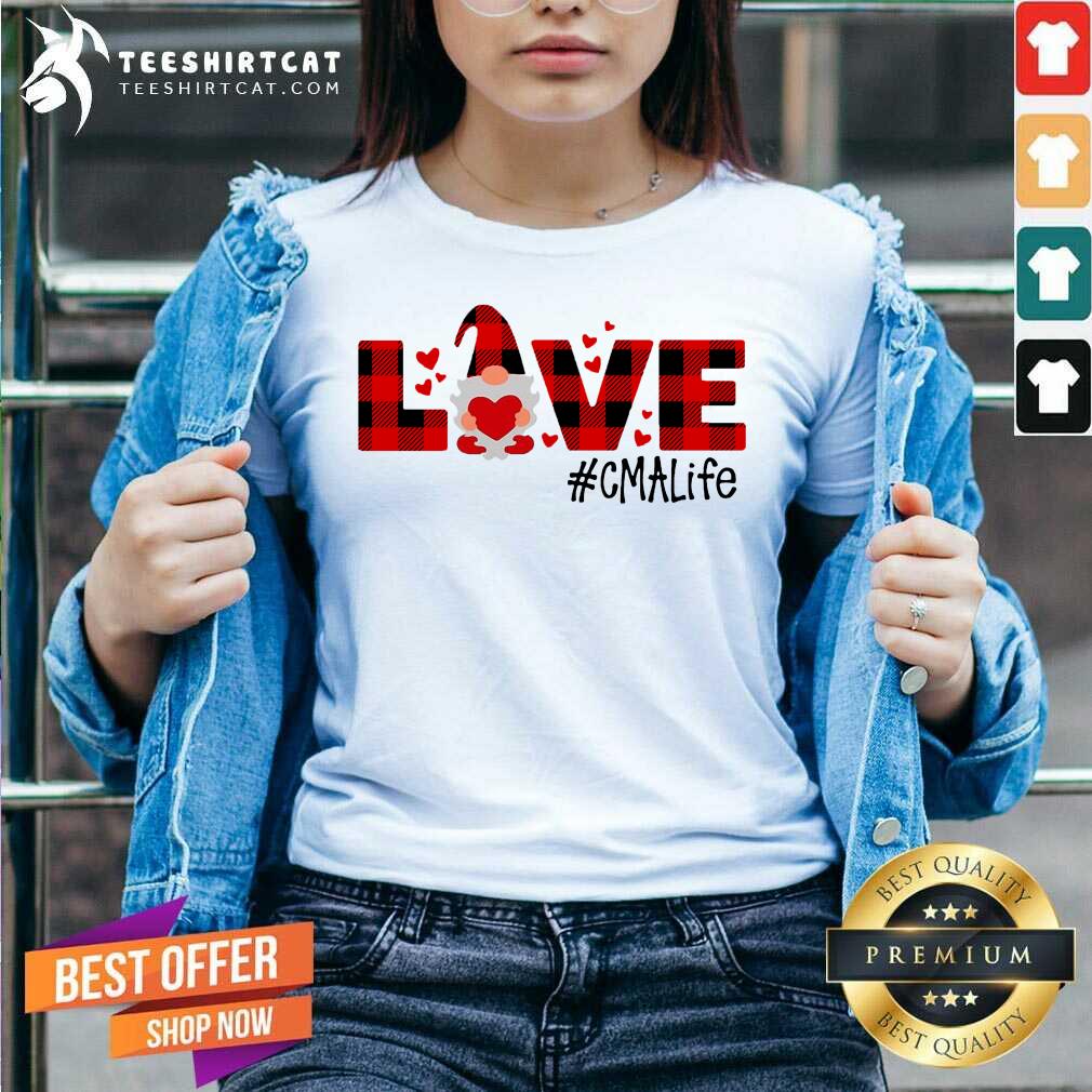Awesome Gnome Love Valentine CMA Life Shirt