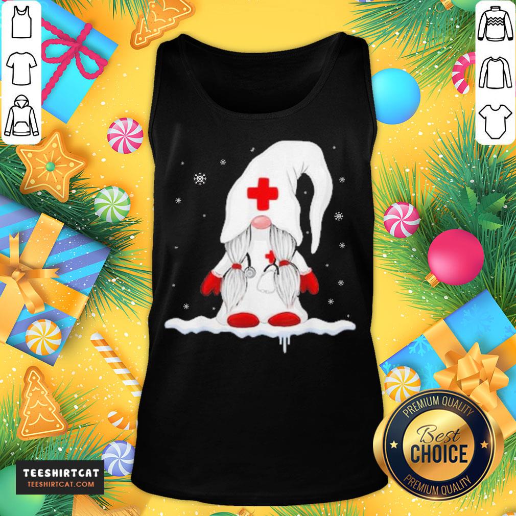 Awesome Gnome Nurse Christmas Sweater Shirt