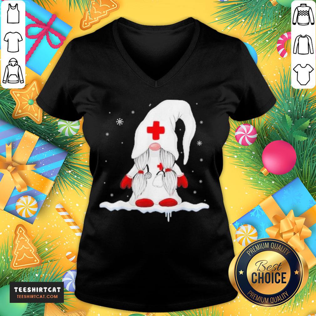 Awesome Gnome Nurse Christmas Sweater Shirt
