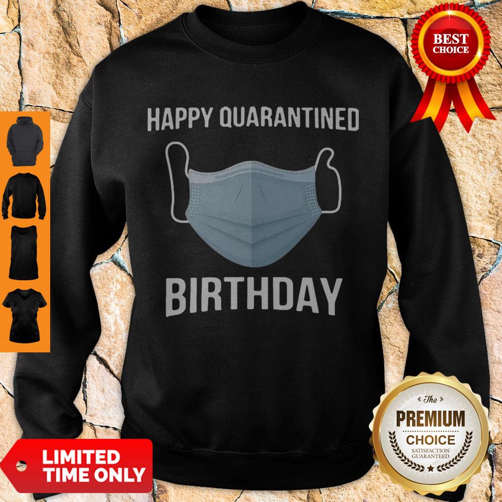 Awesome Happy Quarantined Birthday Mask Shirt