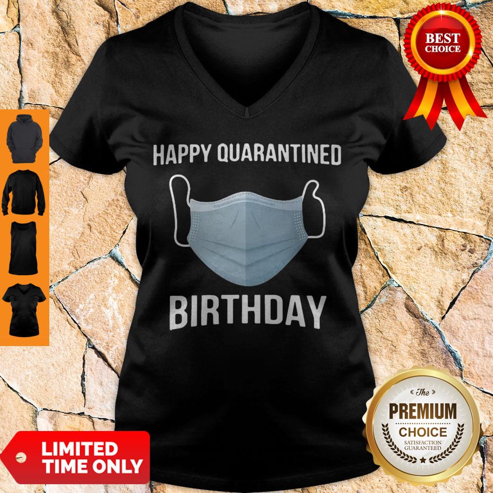 Awesome Happy Quarantined Birthday Mask Shirt