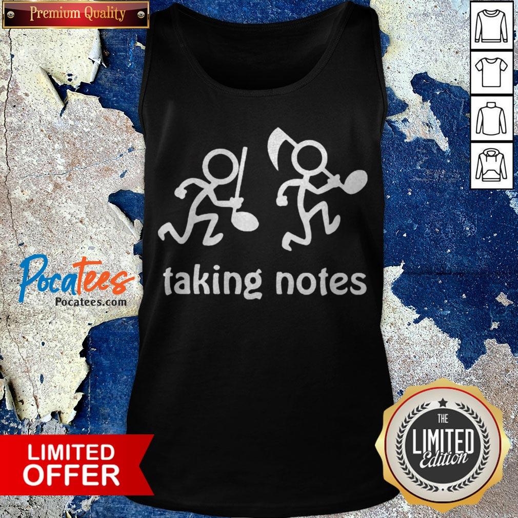 Awesome Music Taking Notes Shirt