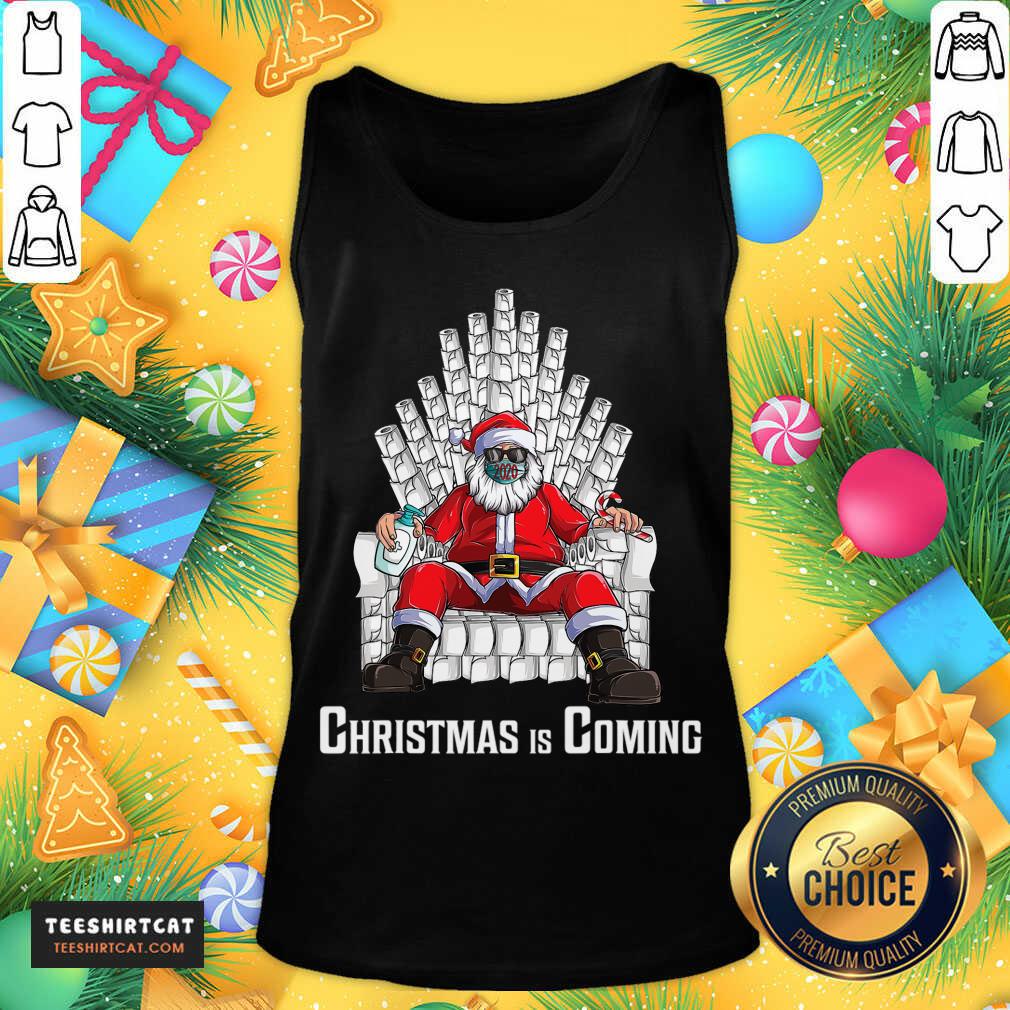 Awesome Santa King Toilet Paper Quarantine Christmas 2020 T-Shirt