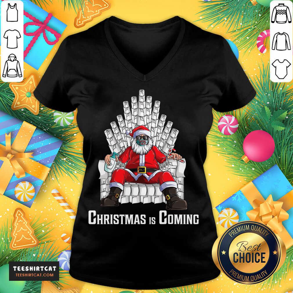 Awesome Santa King Toilet Paper Quarantine Christmas 2020 T-Shirt