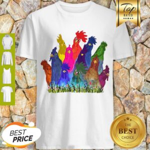 Premium Chickens Watercolor Shirt