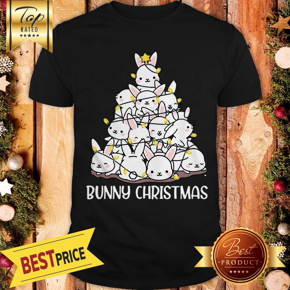 Bunny Rabbit Christmas Tree Shirt