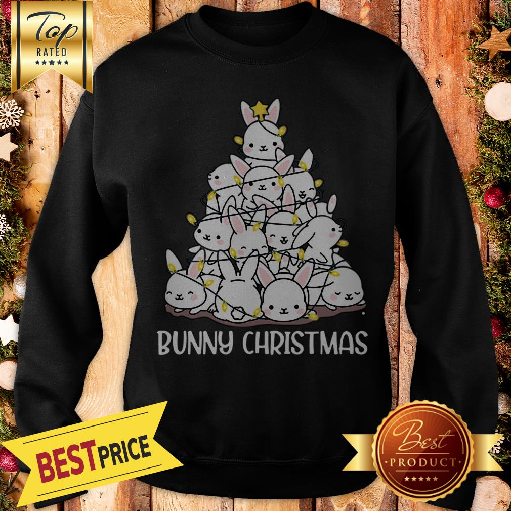 Bunny Rabbit Christmas Tree Shirt
