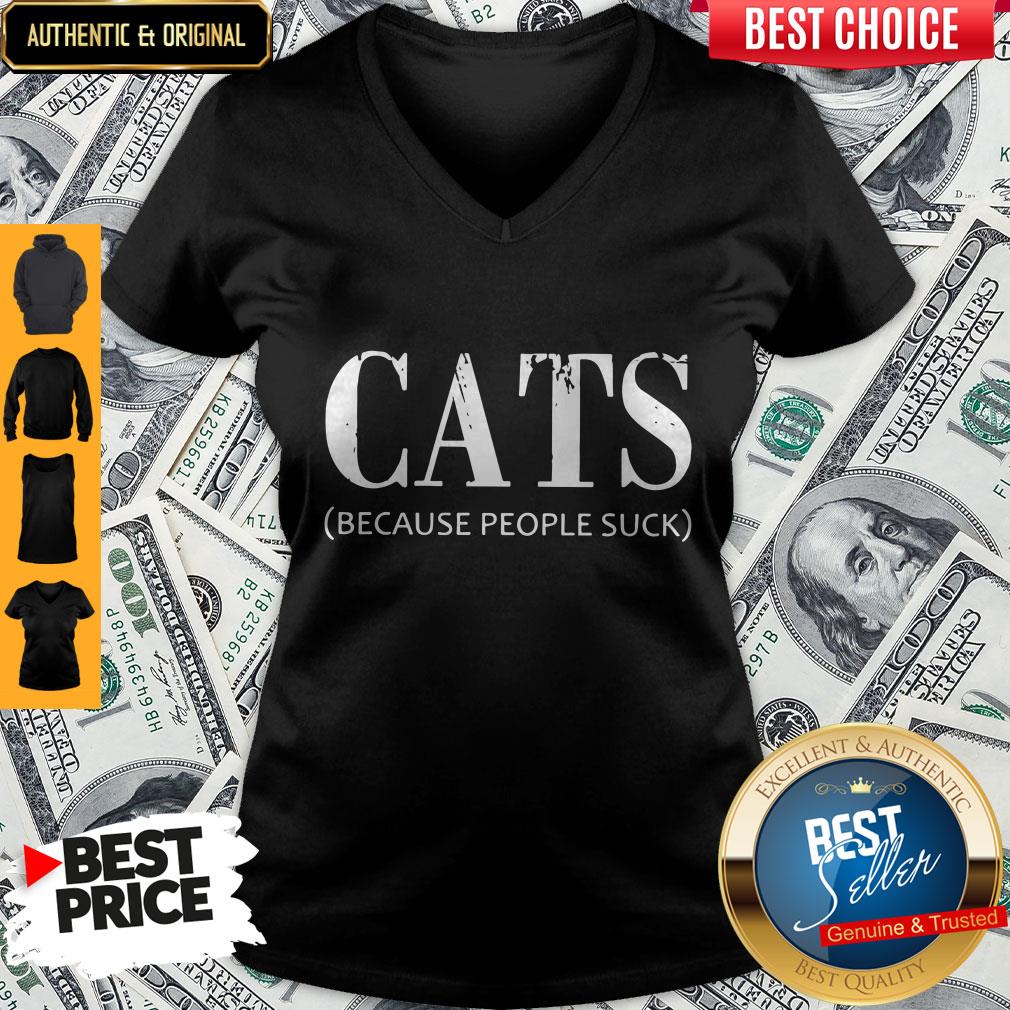 Cats Because People Suck Shirt