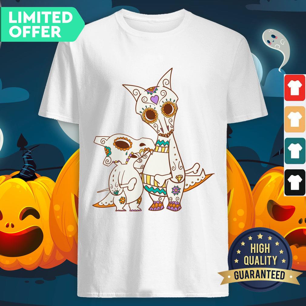 Cubone And Mama Pokemuerto Day Of The Dead Shirt
