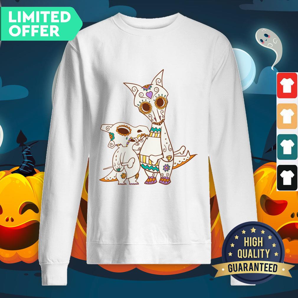 Cubone And Mama Pokemuerto Day Of The Dead Shirt