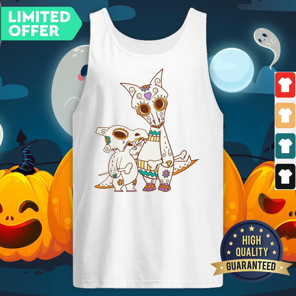 Cubone And Mama Pokemuerto Day Of The Dead Shirt