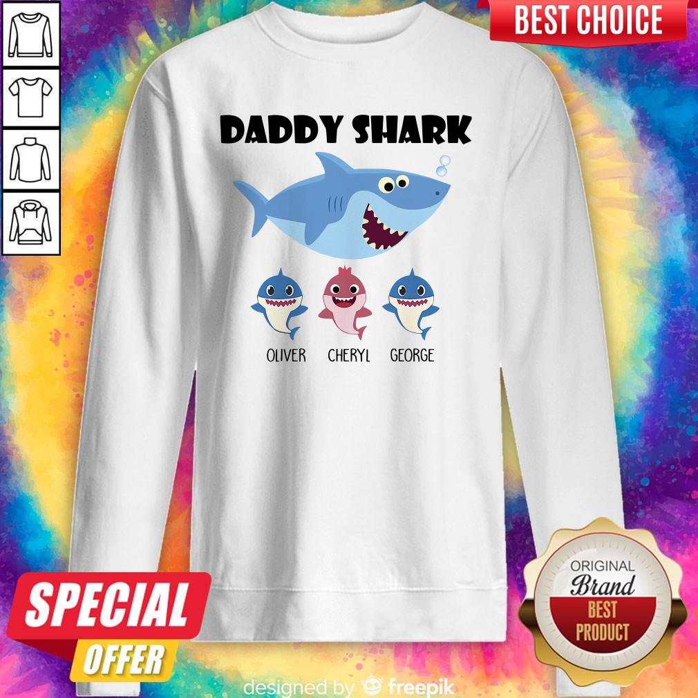 Daddy Shark Oliver Cheryl George Shirt