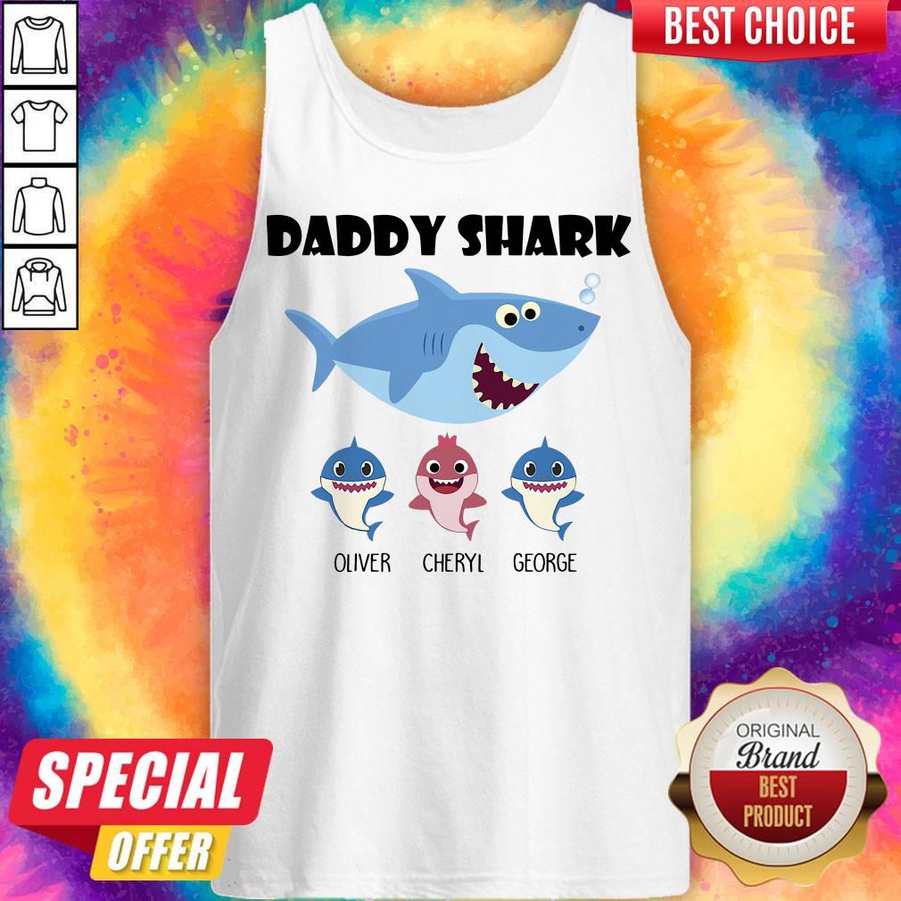 Daddy Shark Oliver Cheryl George Shirt