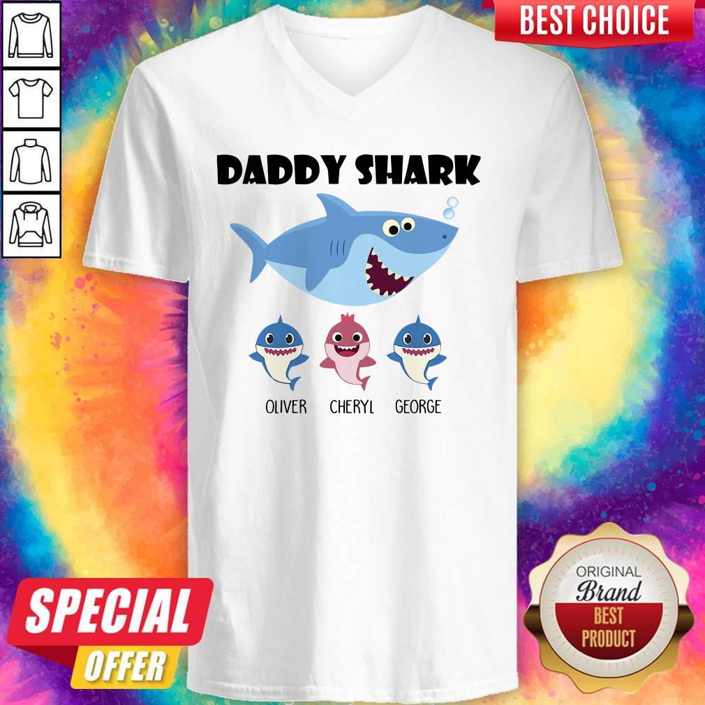 Daddy Shark Oliver Cheryl George Shirt
