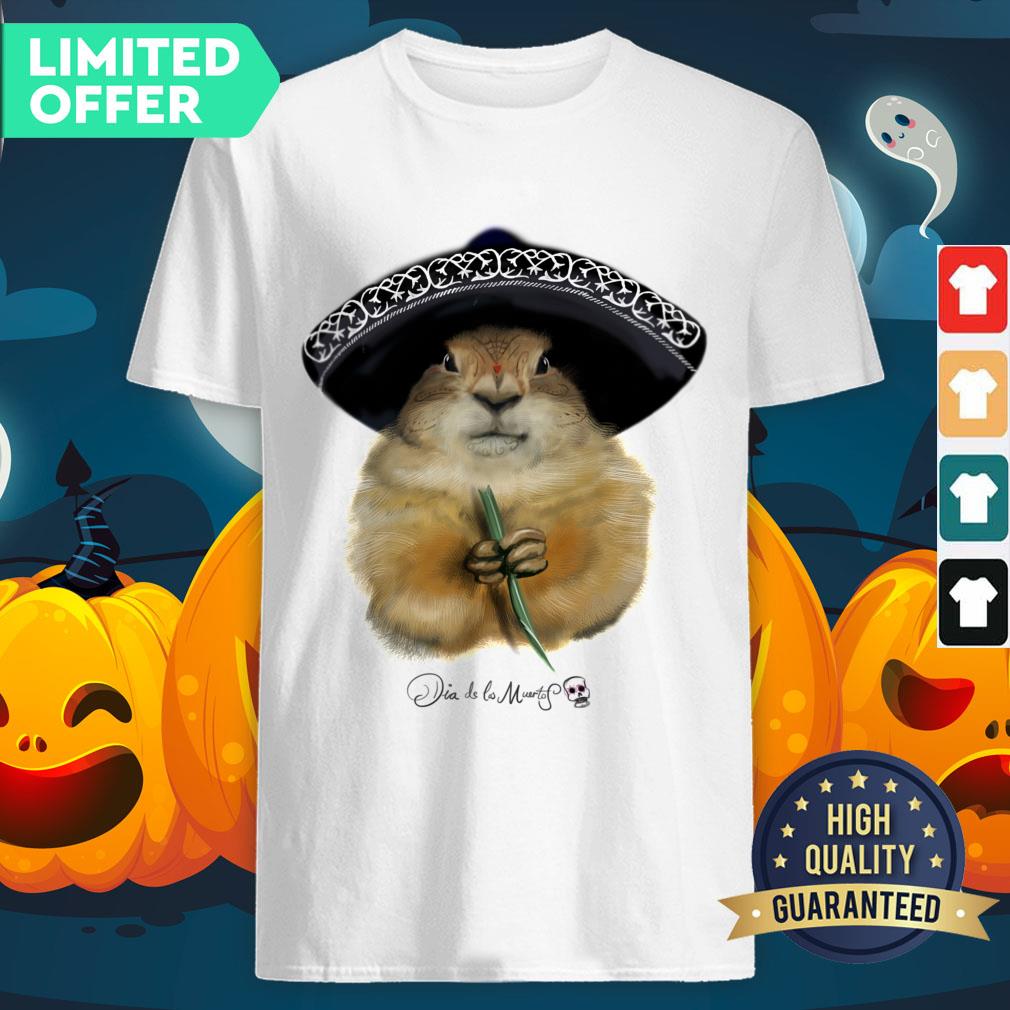 Day Of The Dead Dia De Los Muertos Sugar Skull Prairie Dog Shirt