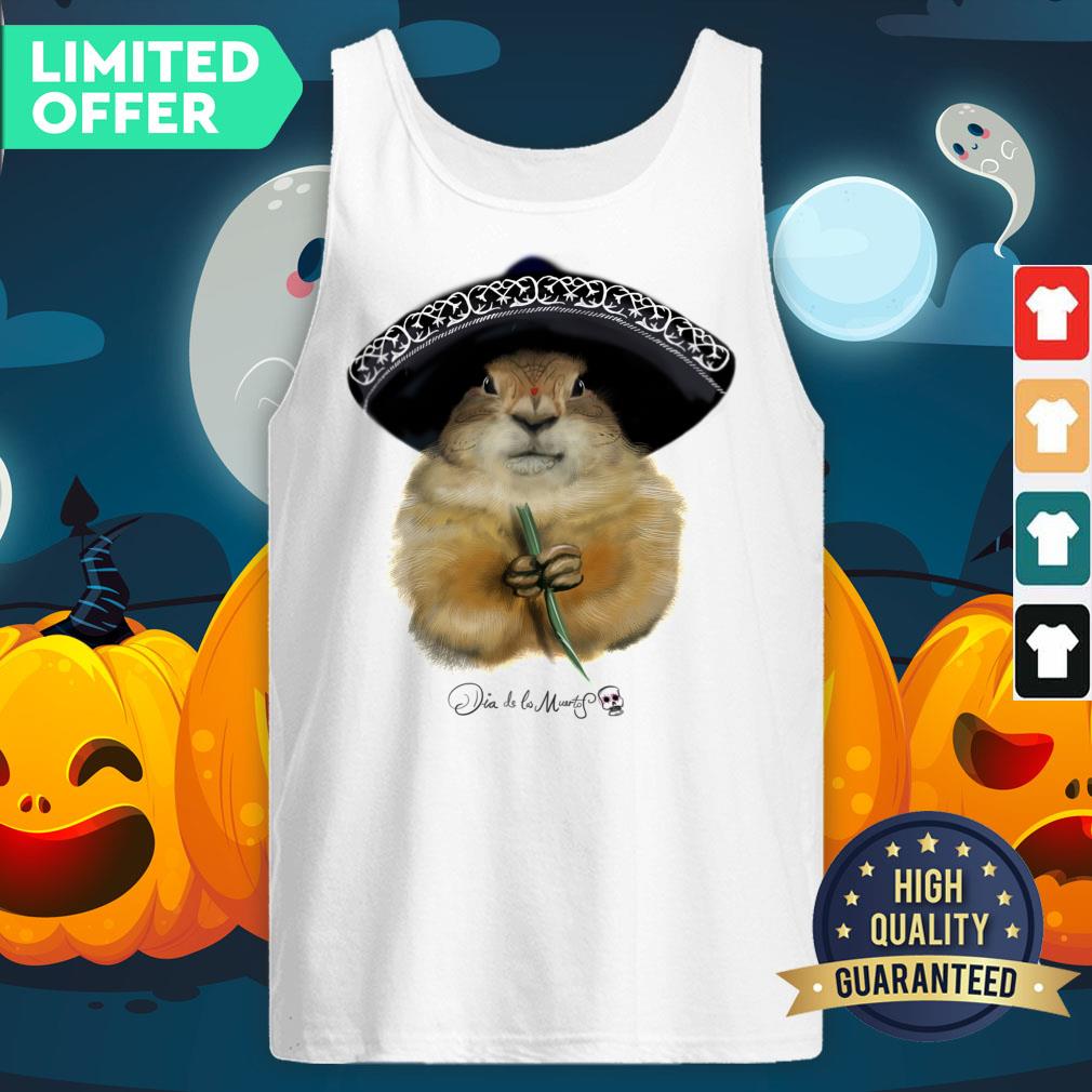 Day Of The Dead Dia De Los Muertos Sugar Skull Prairie Dog Shirt
