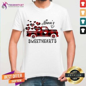 Top Nana's Sweethearts Truck Mike Vivian Lily Christian Shirt