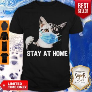 Premium Cat Mask Stay At Home Shirt