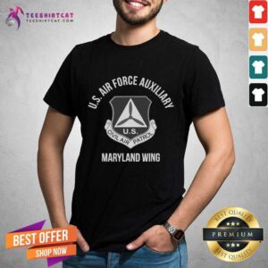Official US Air Force Auxiliary Maryland Wing Civil Air Patrol Shirt