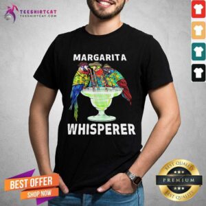 Colorful Parrot Margarita Whisper Shirt
