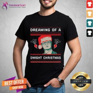 Dreaming Of A Dwight Christmas Shirt