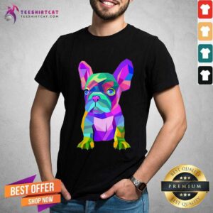 Cute French Bulldog Colorful Shirt