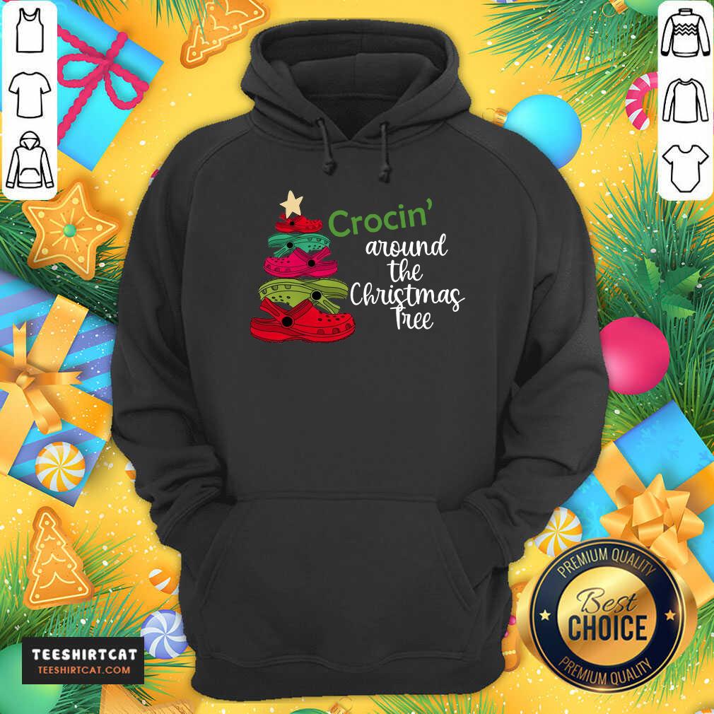 Funny Crocin' Around The Christmas Tree Shirt
