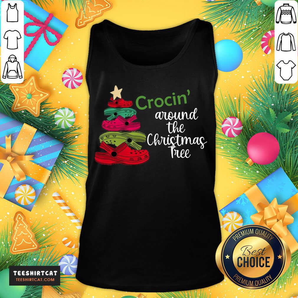 Funny Crocin' Around The Christmas Tree Shirt