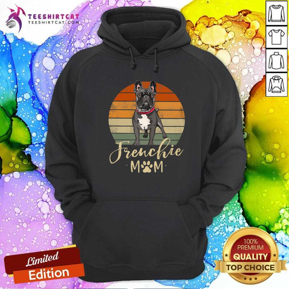 Funny Frenchie Mom Retro Sunset French Bulldog Shirt