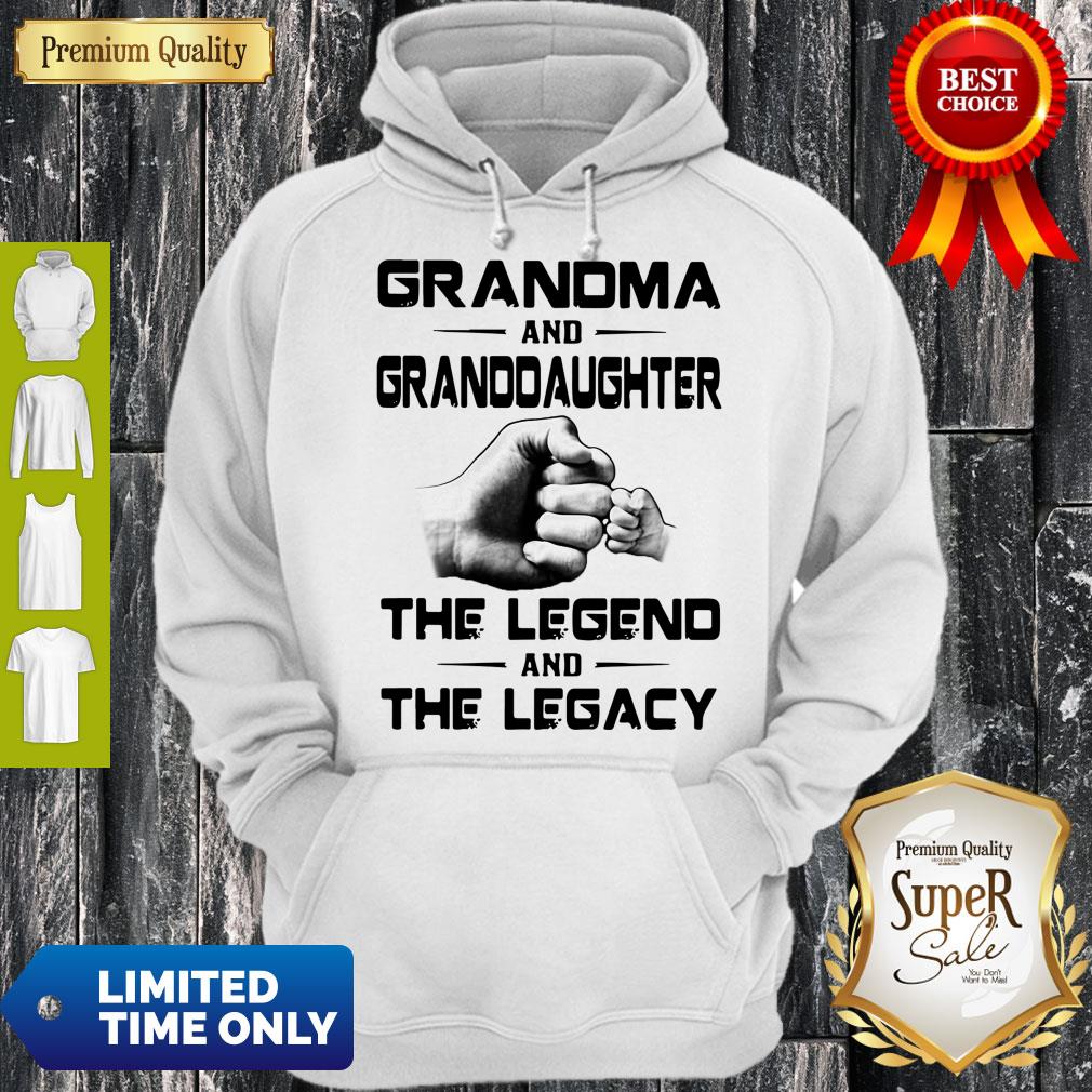 Funny Grandma And Granddaughter The Legend And The Legacy Shirt