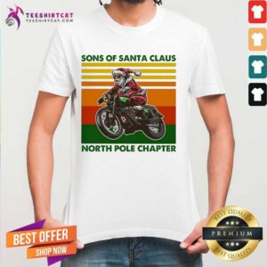 Original Sons Of Santa Claus North Pole Chapter Vintage Shirt