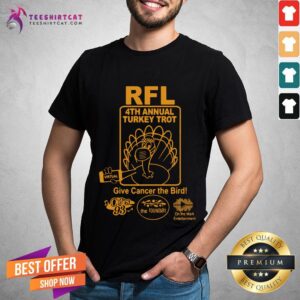 RFC 4th Annual Turkey Trot Give Cancer The Birth Shirt
