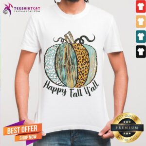 Official Happy Fall Y'all Shirt