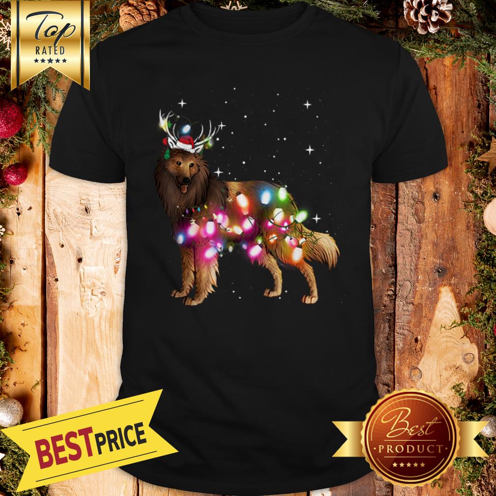 Good Belgian Tervuren Christmas Lights Shirt