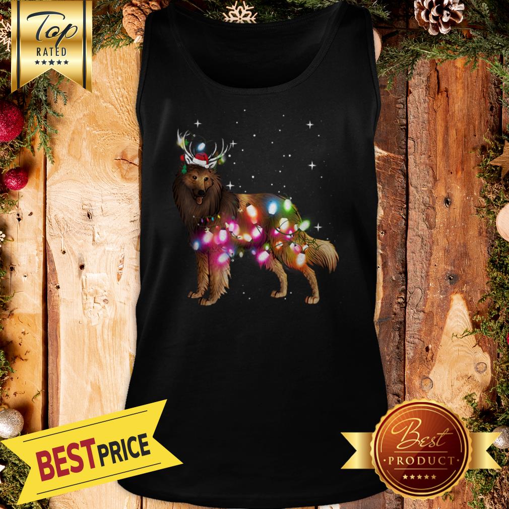 Good Belgian Tervuren Christmas Lights Shirt