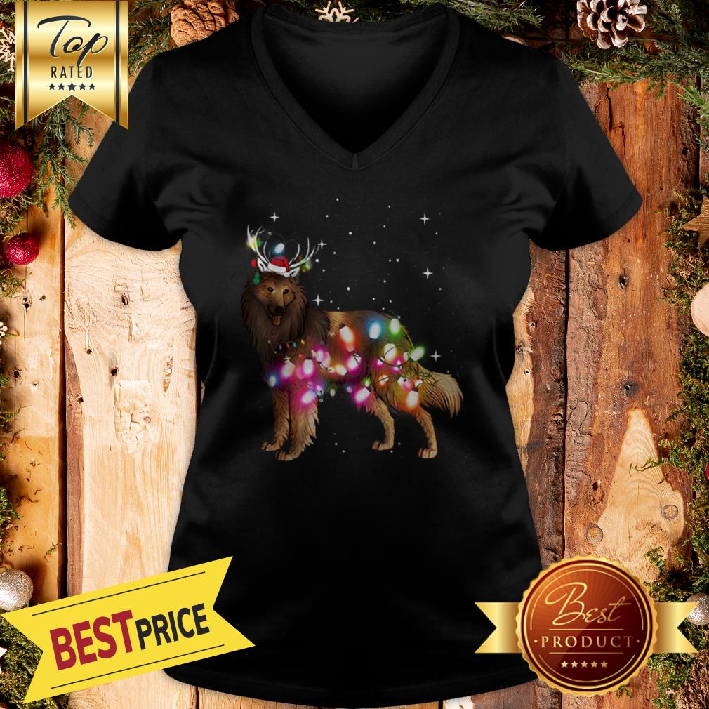 Good Belgian Tervuren Christmas Lights Shirt