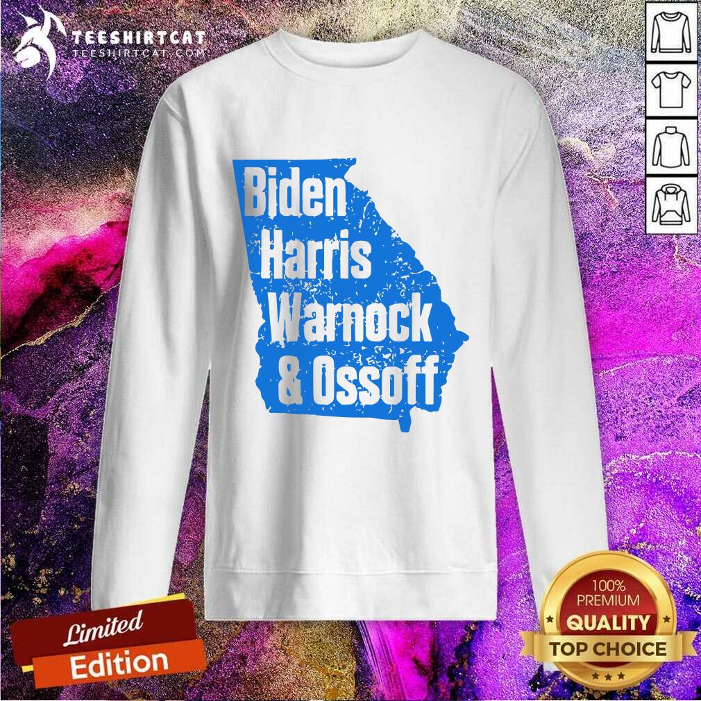 Good Biden Harris Warnock Ossoff Senate Win In Georgia Shirt