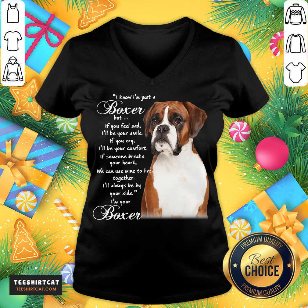 Good I Know I'M Just A Bull Boxer But If You Feel Sad T-Shirt