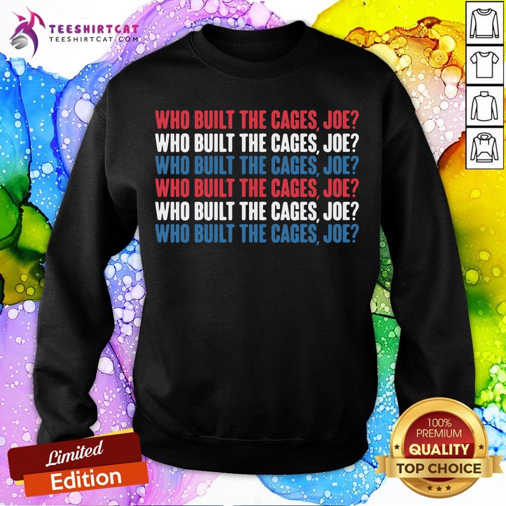 Good Who Built The Cage Joe Funny T-Shirt