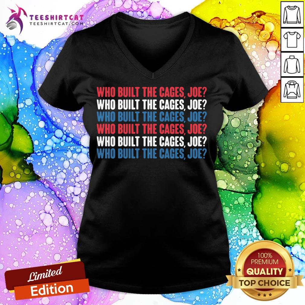 Good Who Built The Cage Joe Funny T-Shirt