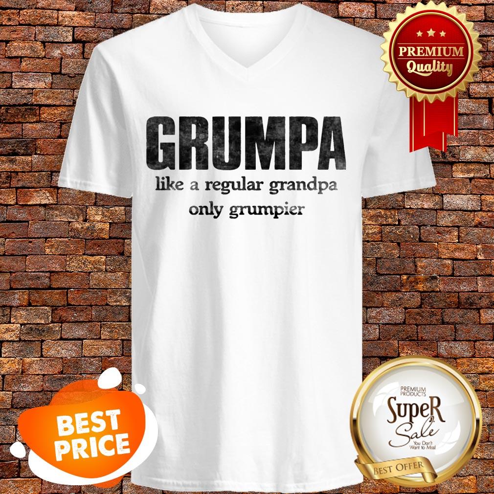 Grumpa Like A Regular Grandpa Only Grumpier Shirt