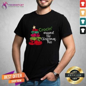 Good Crocin Around The Christmas Tree Shirt