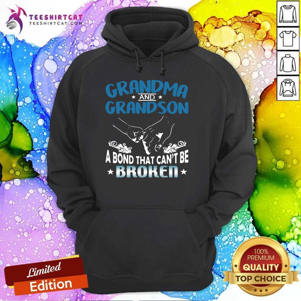 Happy Grandma And Grandson A Bond That Cant Be Broken Shirt