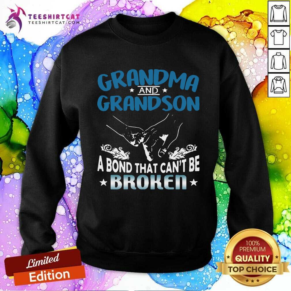 Happy Grandma And Grandson A Bond That Cant Be Broken Shirt