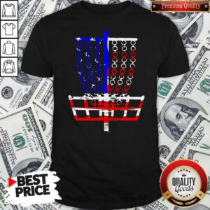 Disc Golf Flag Disc Golf Basket Shirt
