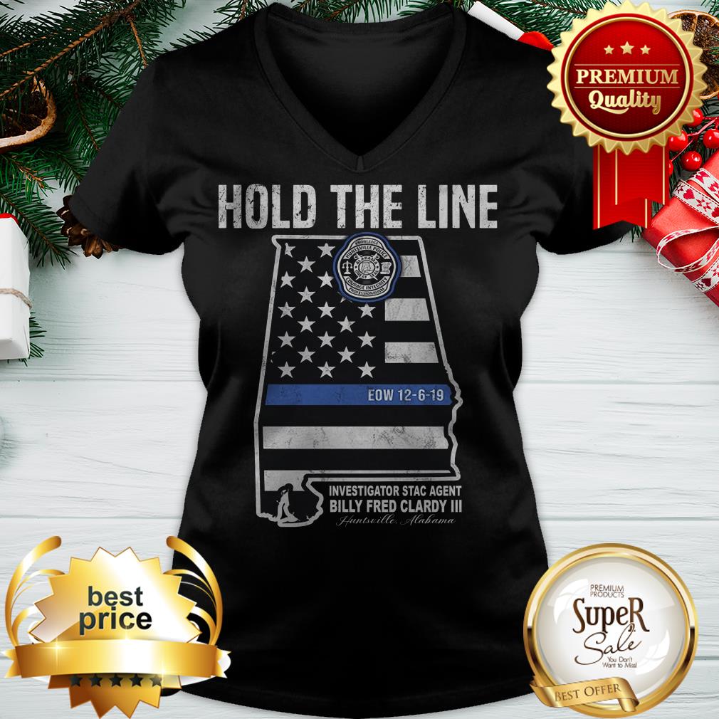 Hold The Line Investigator Stac Agent Billy Fred Clardy III Shirt
