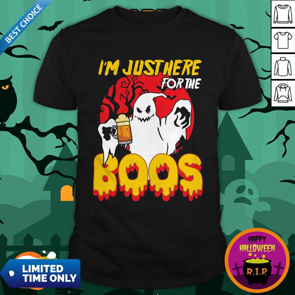 I’m Just Here For The Boos Beer Halloween Shirt