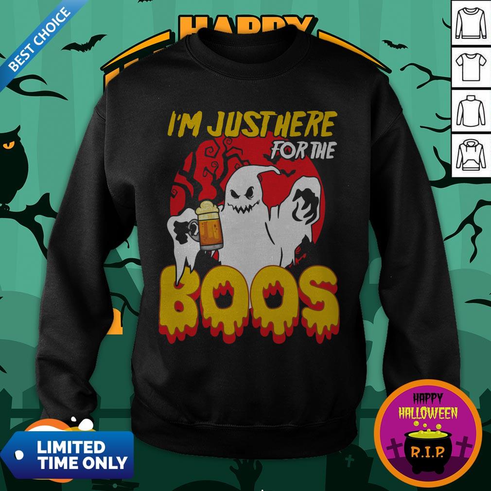 I’m Just Here For The Boos Beer Halloween Shirt