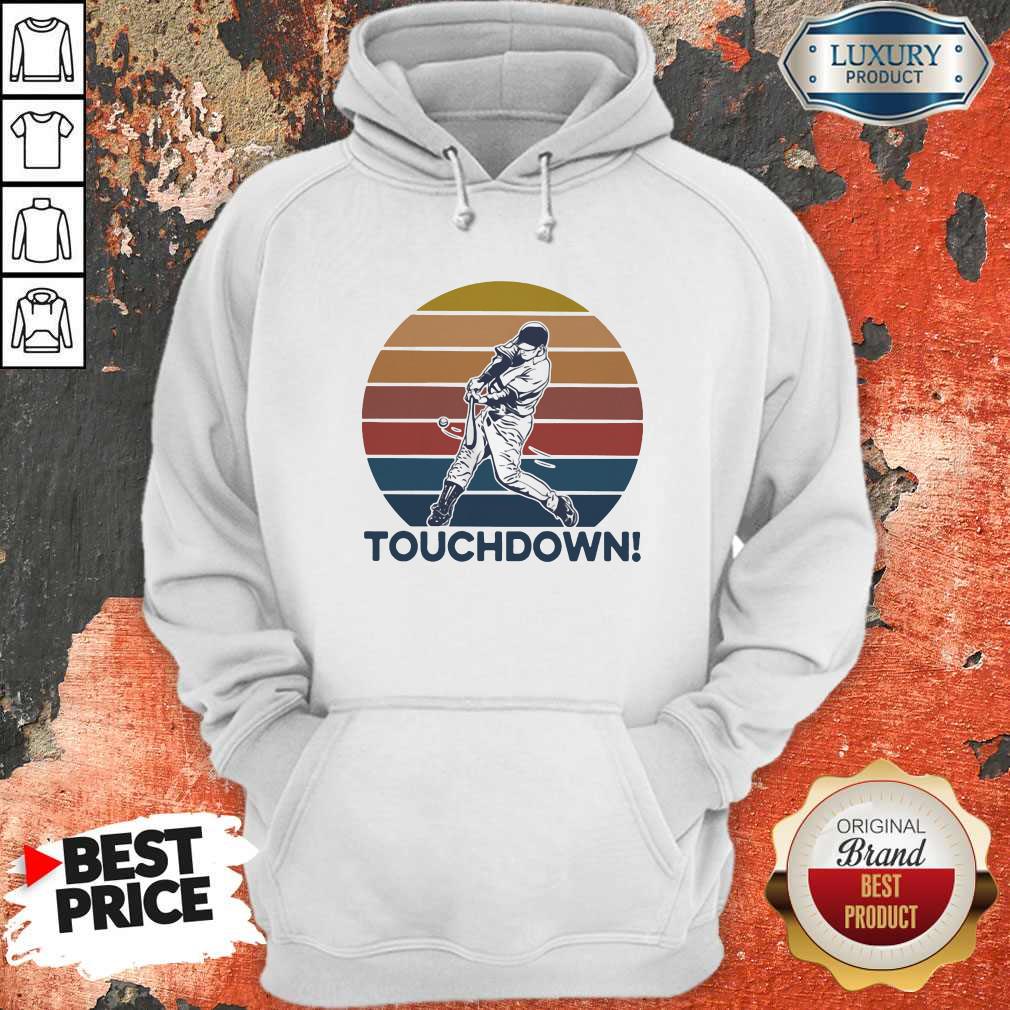 Important Touch Down Soft Ball Vintage Retro Shirt